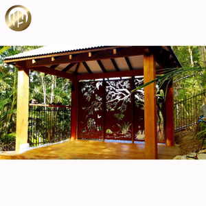 Garden Metal Modern Style Corten Steel Rusty Decoration Screen