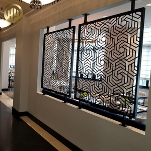 High Quality Medium Metal Garden Decoration Room Divider Screen