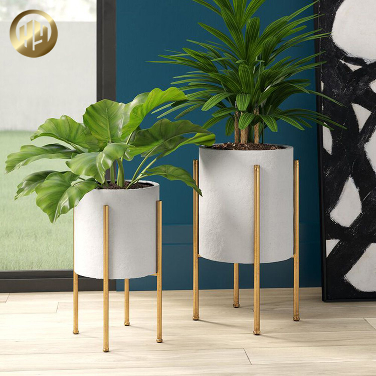 Factory Supply Simple Raised Metal Powder Coating Flower Planter