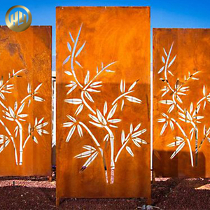 High Quality Metal Corten Steel Decoration Durable Panel Screen