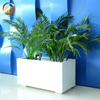 High Quality Large Metal Rectangular Powder Coating Flower Planter Pot