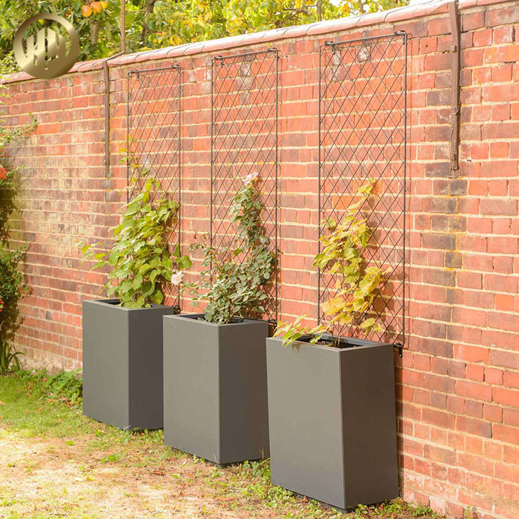 Courtyard Metal Landscape Plantador Decoration Flower Planter Nursery