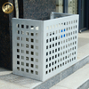 Laser Cut Custom Pattern Rectangular Assembly Metal Air Conditioner Cover