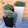 Custom Height Tapered Metal Powder Coating Decoration Flower Planter