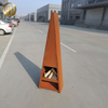Stand Corten Steel Rusty Metal Decoration Fire Pit Practical Heater