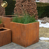 Garden Decoration Corten Steel Combination Assembly Square Flower Planter