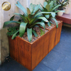 Garden Metal Custom Thickness Rectangular Plantador Nursery Planter