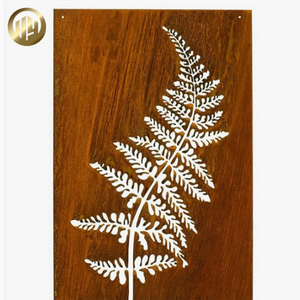 High Quality Corten Steel Laser Cut Metal Decoration Screen