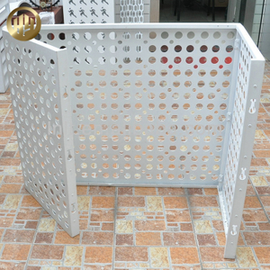 Outdoor Metal Privacy Laser Cut Decoration Air Conditioner Cover