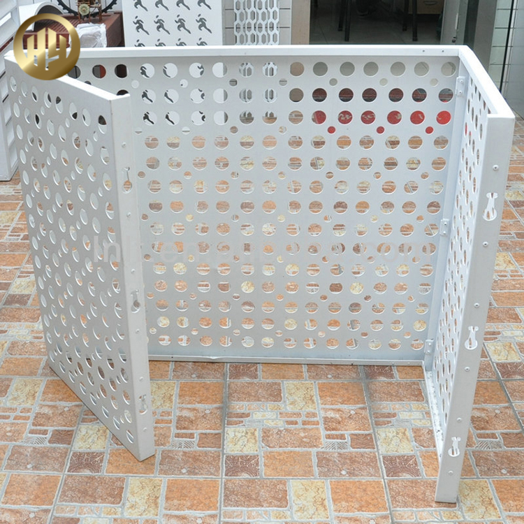 High Quality Custom Pattern Metal Laser Cut Decoration Air Conditioner Cover