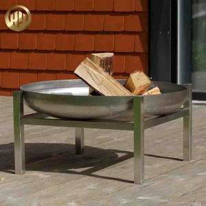 Cheap Courtyard Metal Original Colour Decoration Round Fire Bowl Pit