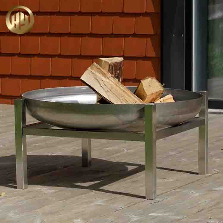 Cheap Courtyard Metal Original Colour Decoration Round Fire Bowl Pit