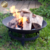 Garden Outdoor Original Colour Round Wood Burning Metal Fire Bowl Pit