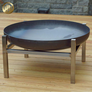 High Quality Medium Steel Laser Cut Round Metal Fire Bowl Pit