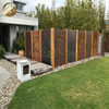 Garden Metal Modern Style Corten Steel Rusty Decoration Screen