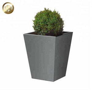 Custom Height Tapered Metal Powder Coating Decoration Flower Planter
