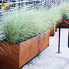 Custom Thickness Corten Steel Assembly Metal Garden Bed Planter