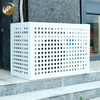 Laser Cut Custom Pattern Rectangular Assembly Metal Air Conditioner Cover