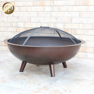 2mm Thickness Metal Fire Bowl Original Colour Practical Decoration Heater