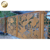 High Quality Corten Steel Rusty Metal Decoration Divided Privacy Screen