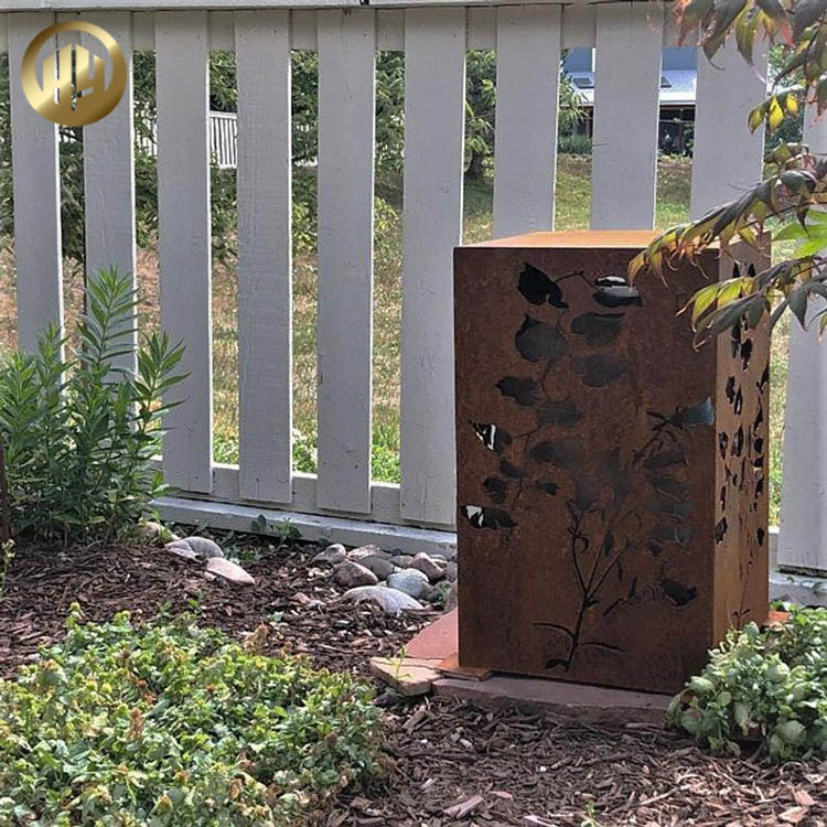 Factory Supply Corten Steel Custom Thickness Metal Rusty Decoration Screen