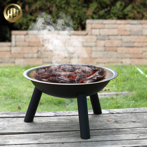 Original Colour Metal Wood Burning Fire Pit Outdoor Simple Heater