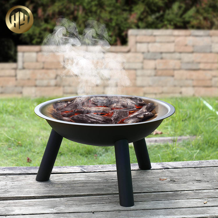 Original Colour Metal Wood Burning Fire Pit Outdoor Simple Heater