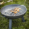 Medium Metal Round Barbecue Grill Heater Decoration Fire Bowl Pit