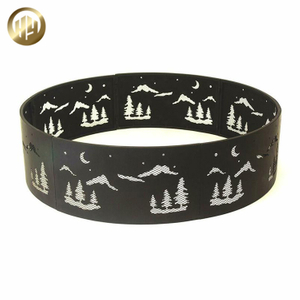 Distinctive Pattern Modern Outdoor Wood Burning Fire Ring Metal Heater