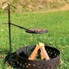High Quality Round Design Corten Steel Brazier Wood Burning Fire Pit