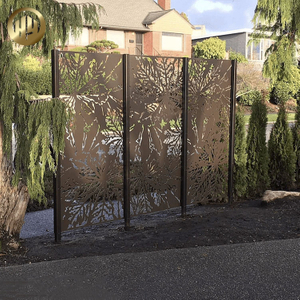 Garden Decoration Metal Simple Modern Rectangular Ornaments Screen