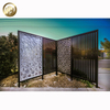 Combination Metal Decoration Laser Cut Pattern Rectangular Panel Screen