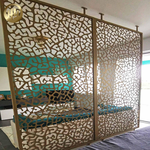High Quality Metal Room Divider Rectangular Metal Decoration Screen