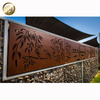 Horizontal Metal Laser Cut Pattern Decoration Wall Panel Screen