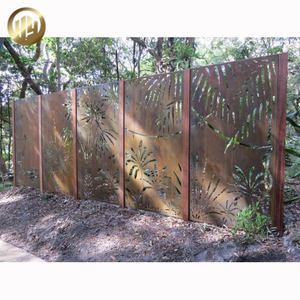 Rusty Custom Pattern Combination Decoration Metal Screen Panel