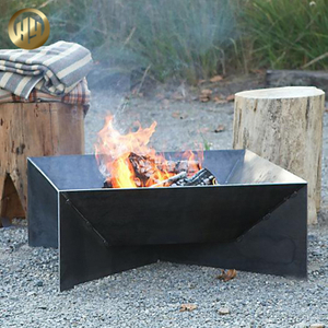 High Quality Medium Powder Coating Garden Decoration Metal Fire Pit