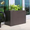 Powder Coating Rectangular Metal Practical Plantador Nursery Planter
