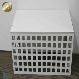 Courtyard Decoration Metal Modern Design Simple Air Conditioner Cover