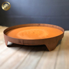 Flat Metal Corten Steel Rusty Round Decoration Barbecue Heater Fire Pit