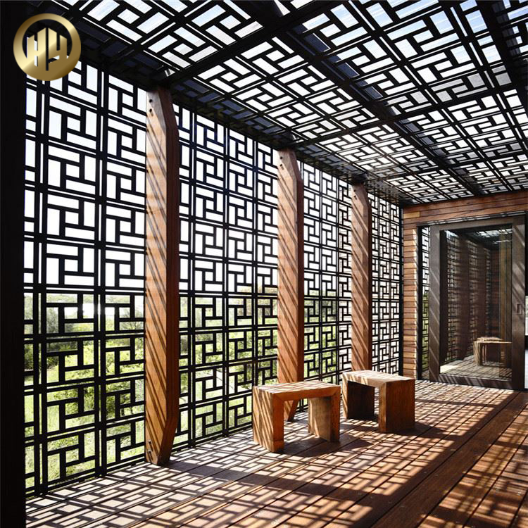High Quality Metal Powder Coating Distinctive Modern Decoration Screen