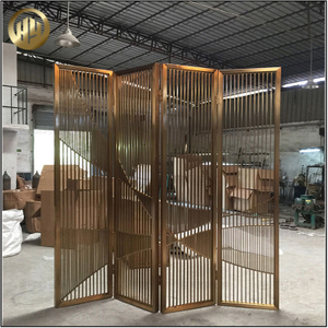 Room Divided Powder Coating Metal Decoration Practical Screen Panel