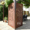 High Quality Garden Decoration Corten Steel Rusty Stand Metal Practical Screen