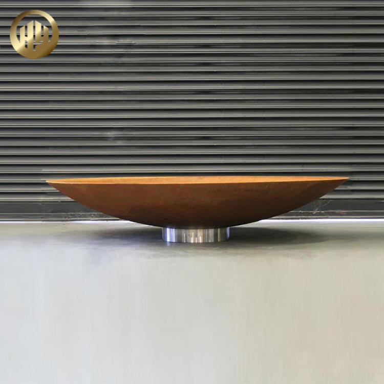 High Quality Garden Heating Brazier Practical Corten Steel Fire Pit