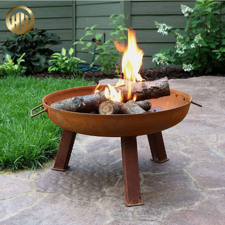 Garden Metal Assembly Steel Round Decoration Heater Fire Pit