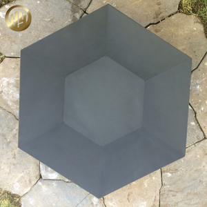 Garden Decoration Distinctive Hexagon Metal Wood Burning Heater
