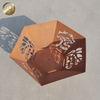 Hexagon Corten Steel Custom Pattern Wood Burning Fire Pit Metal Heater
