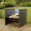 Wholesale Corten Steel Metal Outdoor Rectangular Heater Fire Pit