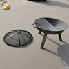 High Quality Metal Round Wood Burning Heater Barbecue Grill Fire Pit
