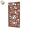 Laser Cut Bubble Pattern Simple Rectangular Metal Steel Screen Panel