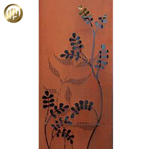 Garden Landscape Decoration Corten Steel Metal Privacy Screen